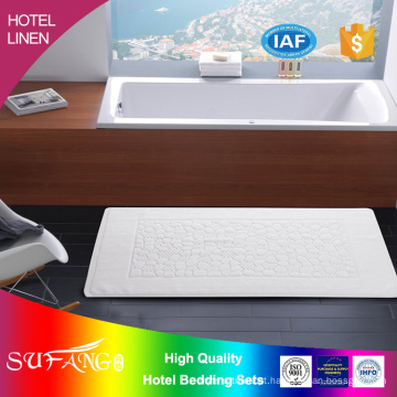 Tapete de banheiro de qualidade de hotel / 100% algodão 16s hotel quality